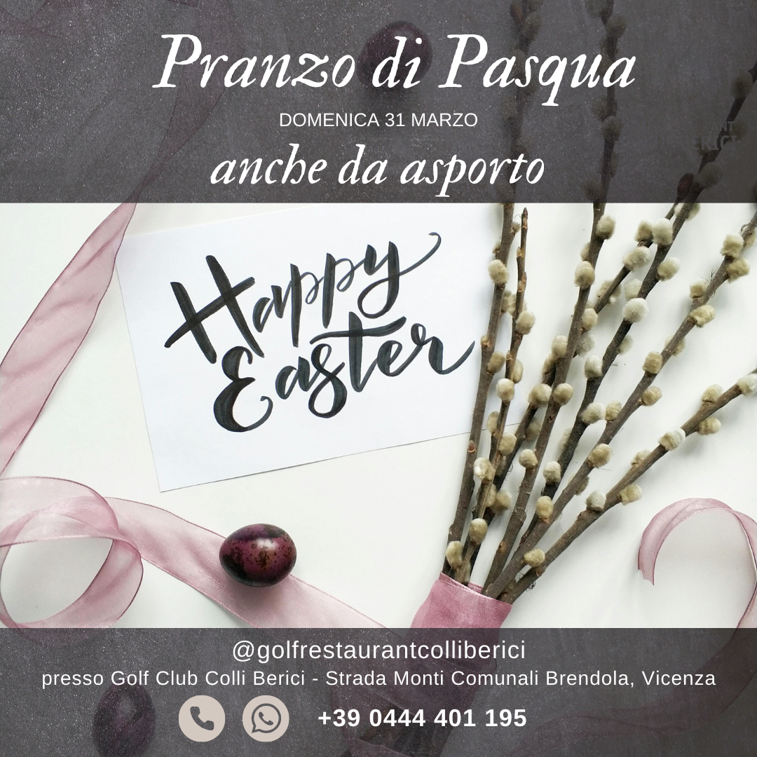 Pasqua ai Colli… ma anche a casa!