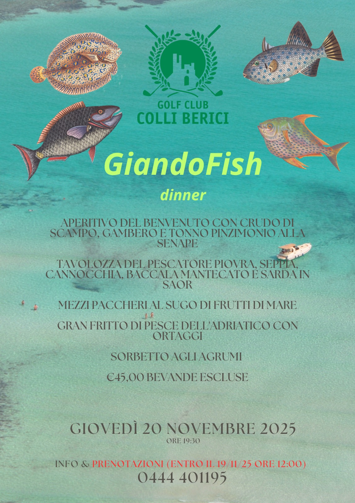 GiandoFish dinner